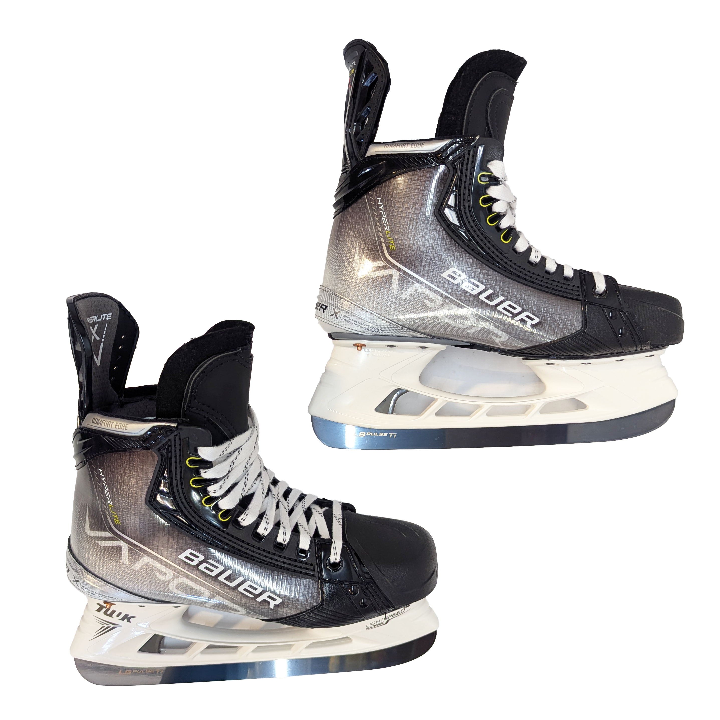 Patins de hockey Bauer Vapor Hyperlite - Pro Stock - Taille R : 7 L : 6,5